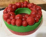 Gesztenyés mousse torta szamóca zselével recept fázis 6 fotója