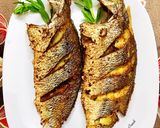 Hình bước làm 3 của món Cá Đù Muối Chiên