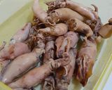 Foto langkah ke 1 dari resep Cumi Asin Sambal Matah.