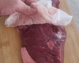 Zsírban pàcolt fűszeres marhacomb serpenyőben sütve recept fázis 1 fotója