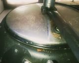 A picture of step 3 of Pressure cooker palak chicken curry.