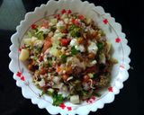 A picture of step 6 of Mixed Sprouts Chaat.