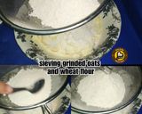 A picture of step 4 of Oats Wheat Flour and Jaggery Eggless Cookies.