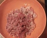 A picture of step 2 of Moti Pulao.
