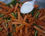 A picture of step 8 of Instant Carrot Pickle.
