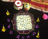 A picture of step 11 of Ras Malai.