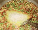 A picture of step 3 of Vegetable Rice.
