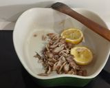 Foto del paso 4 de la receta: Cuscús Libanés con Langostinos, Caballa y Vinagreta de arroz