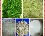 Hình bước làm 1 của món Bánh khoái