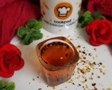 A picture of step 6 of Red Chilli oil.
