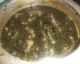 A picture of step 11 of Black chicken masala.