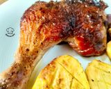 Foto del paso 6 de la receta: Pollo al horno marinado a las finas hierbas