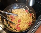 A picture of step 4 of Student pasta.