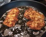 A picture of step 2 of Crispy Chicken Caesar Salad.