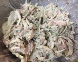 A picture of step 3 of Mackerel Spring Roll.