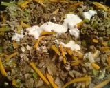 Foto del paso 2 de la receta: Tacos sellados con salsa de SHAWARMA