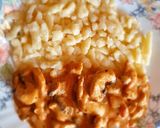 Gombás csirkeragú recept fázis 3 fotója