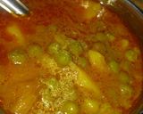 A picture of step 6 of Matar aloo ki sabzi.