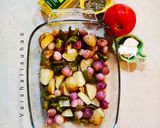 A picture of step 5 of Italian Roasted Vegetables.