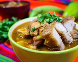 Foto del paso 3 de la receta: Frijoles con cerdo y chicharrón 🐷🐷🐷