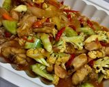 Foto langkah ke 6 dari resep Ayam Asam Manis Pedas.