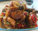 Foto langkah ke 8 dari resep Ayam kecap pedas manis (jualan di belanda).