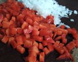 Foto del paso 2 de la receta: Pastel de papa vegetariano sin huevo fácil y práctico