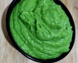 A picture of step 4 of "Peas Puri".