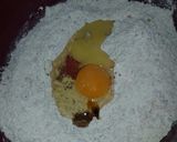A picture of step 1 of Coconut puffs.
