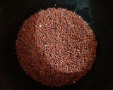 A picture of step 1 of Ragi pulao.
