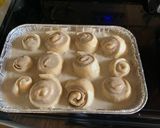 A picture of step 8 of Caramel Rolls.