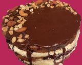 Zabpelyhes-túrókrémes szülinapi torta recept fázis 4 fotója