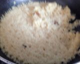 A picture of step 3 of Bengali misti pulao.