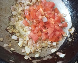 A picture of step 2 of Turai subji (dry).