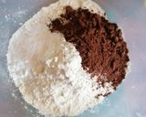 Banános-nutellás torta muffin tésztából recept fázis 1 fotója