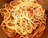 A picture of step 3 of My Quick Spaghetti in tomato juice and homemade Cheese sauce.😀.