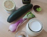 Foto del paso 1 de la receta: Sopa fría de pepino y yogur 🥒