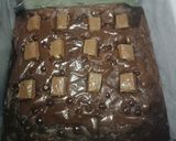 Foto langkah ke 7 dari resep Fudgy brownies shiny crust (no mixer,2 telur).