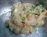 รูปขั้นตอนการทำที่ 1 ของ แฮมเบิร์กไก่กะเพรา(สูตรลดความอ้วน)