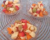 A picture of step 6 of Fruit chaat.