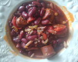 Foto del paso 3 de la receta: Alubias rojas con chorizo