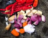 Foto langkah ke 4 dari resep Rebung ebi pedas (fiber cream).