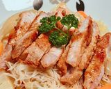 Hình bước làm 5 của món Bún Gạo Xào Cải Thảo & Thịt Ram