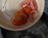 Gambar langkah 4 resipi Sup kentang dan telur.