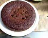 A picture of step 3 of Chocolate Sponge Cake with White Chocolate Filling.