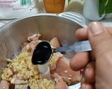 Foto langkah ke 1 dari resep Tahu Bakso Ayam (Jamur) Sambal Kacang.