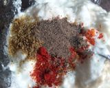 A picture of step 1 of Curd dip.