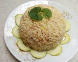 Hình bước làm 5 của món Cơm trứng thịt nhanh gọn
