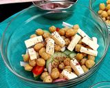 काबुली चना और पनीर सलाद (kabuli chana aur paneer salad recipe in Hindi) रेसिपी चरण 4 फोटो