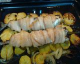 Foto del paso 4 de la receta Caballa con abrigo de panceta